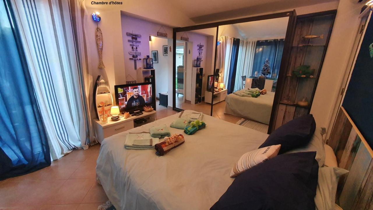 Bed and Breakfast Dans UN JARDIN BB et JACUZZI Mandelieu Exterior foto